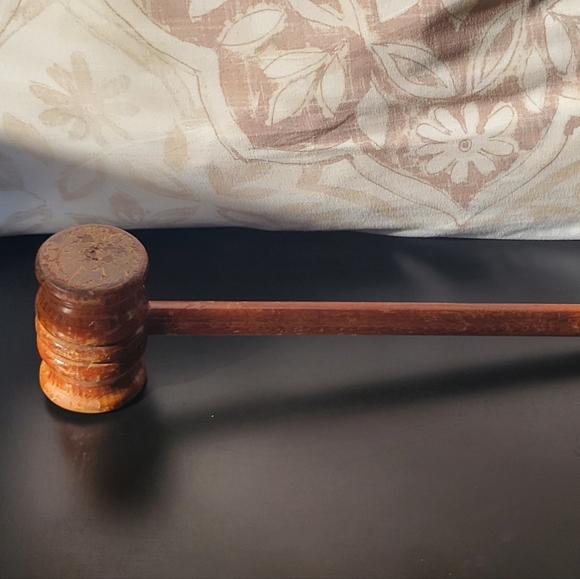 Vintage Wooden Gavel - Picture 5 of 8